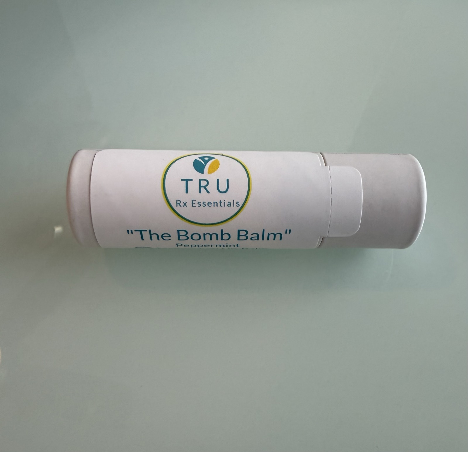 The Bomb Balm magnesium lip balm tube from the TRU Rx line